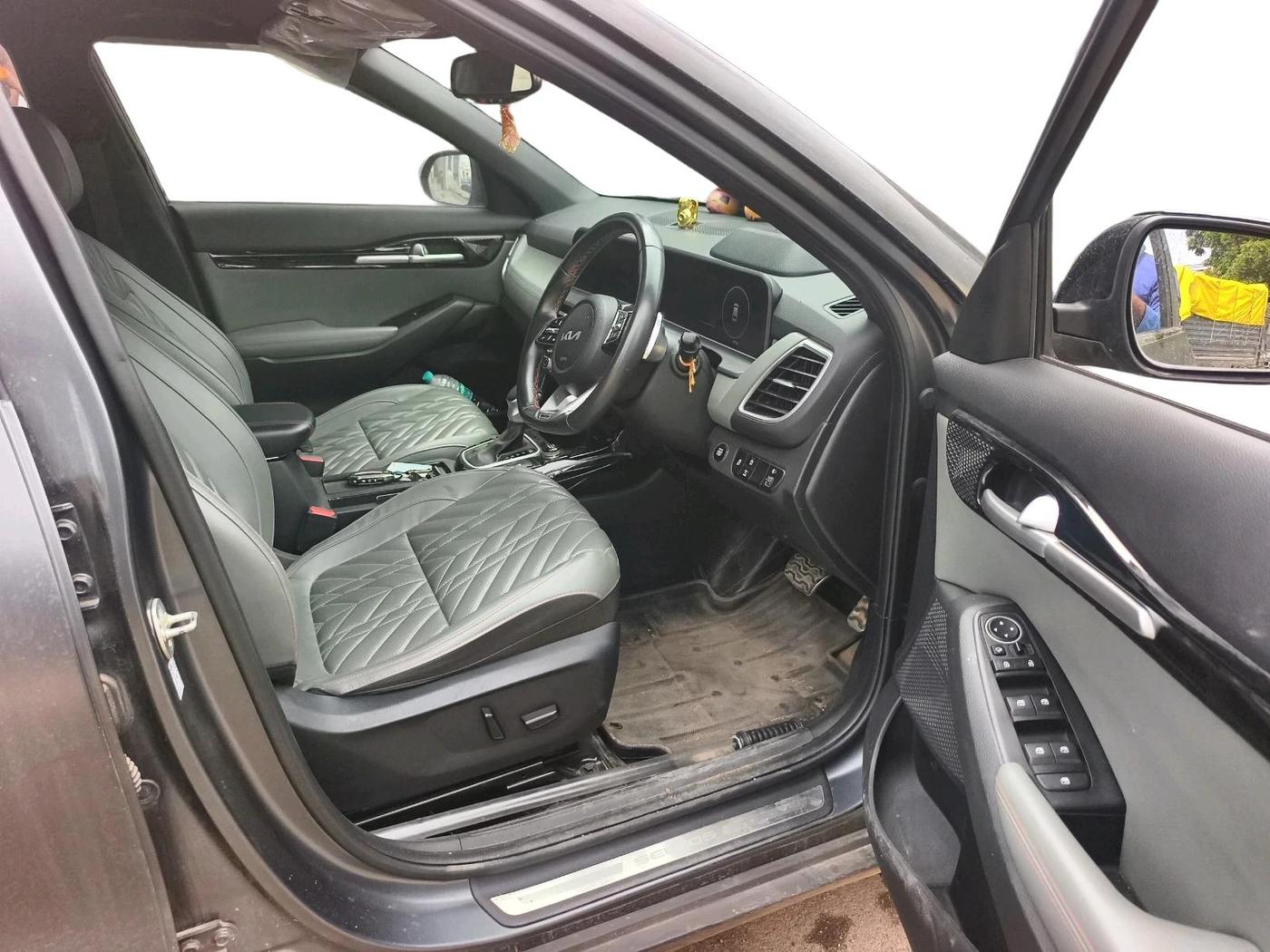 2023 KIA SELTOS  X LINE 1.5 TURBO PETROL DCT, Petrol, Automatic, 25,100 km, interior