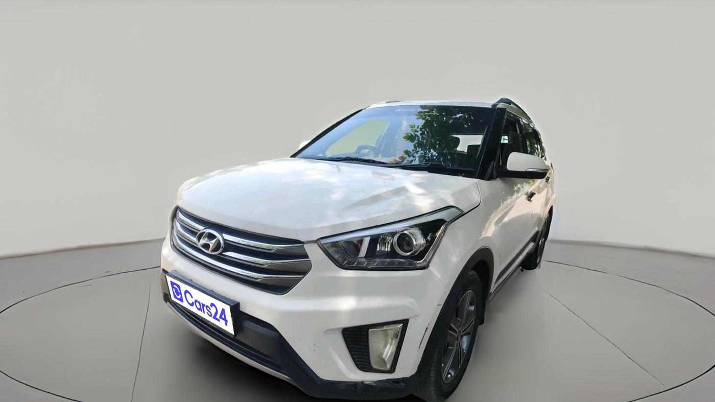 2016 Hyundai Creta SX PLUS AT 1.6 DIESEL, Diesel, Automatic, 1,17,980 km, exterior