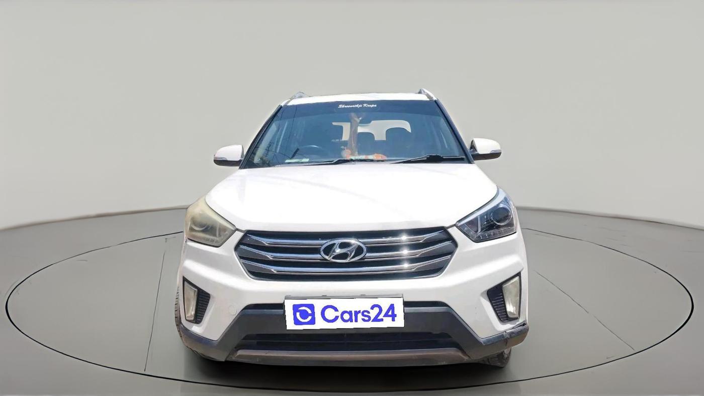 2016 Hyundai Creta SX PLUS AT 1.6 DIESEL, Diesel, Automatic, 1,17,980 km, exterior