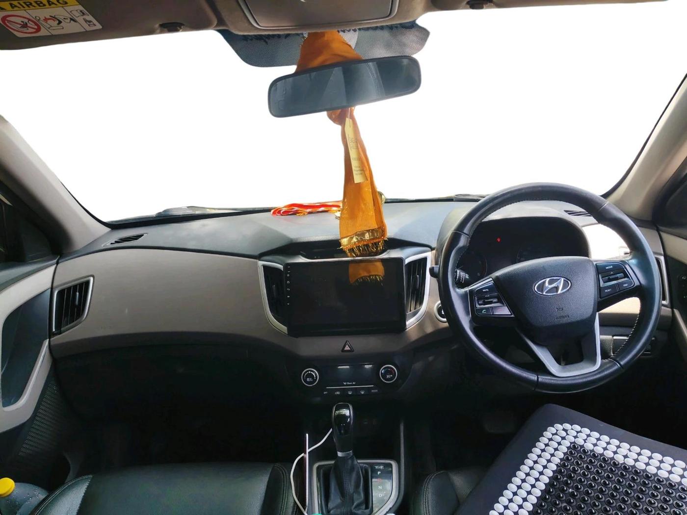 2016 Hyundai Creta SX PLUS AT 1.6 DIESEL, Diesel, Automatic, 1,17,980 km, interior
