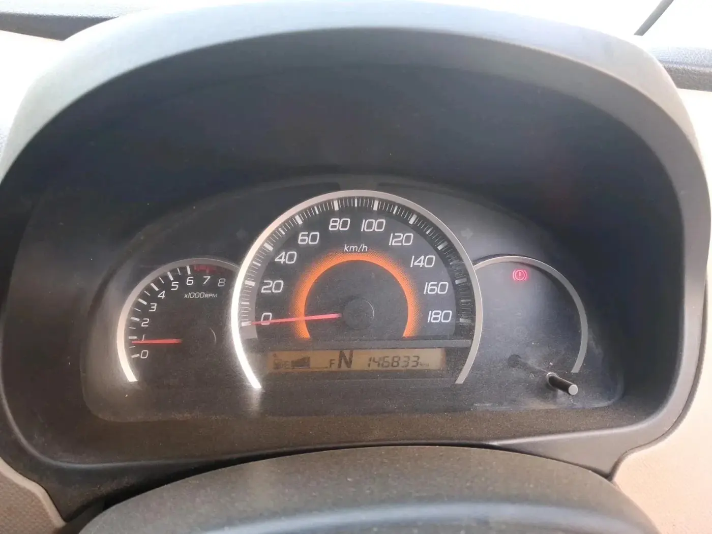 2016 Maruti Wagon R 1.0 VXI AMT, CNG, Automatic, 1,46,833 km, interior