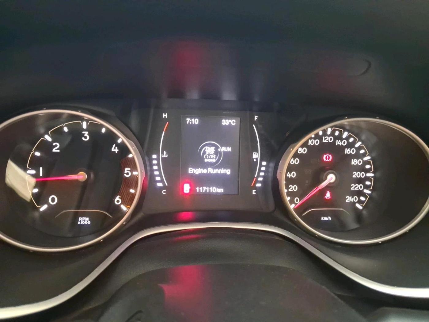 2018 Jeep Compass LIMITED 2.0 DIESEL, Diesel, Manual, 1,17,110 km, interior