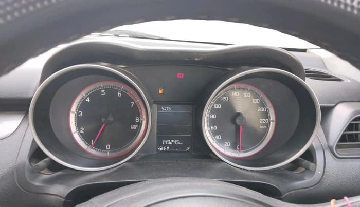 2020 Maruti Swift VXI, CNG, Manual, 1,49,245 km, interior