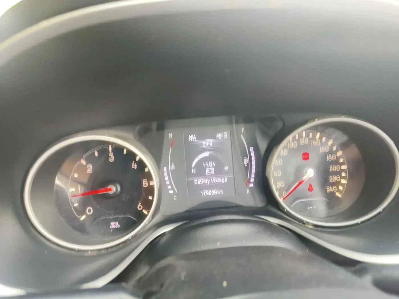 2018 Jeep Compass LIMITED 2.0 DIESEL, Diesel, Manual, 1,79,996 km, interior