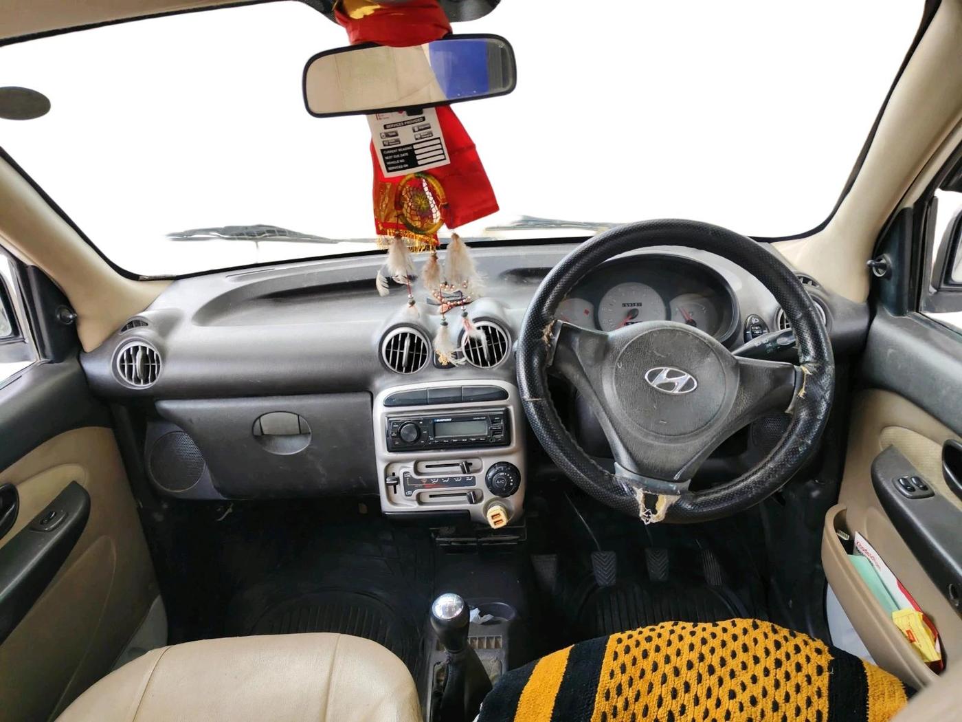 2013 Hyundai Santro Xing GLS PLUS AUDIO, CNG, Manual, 1,37,150 km, interior