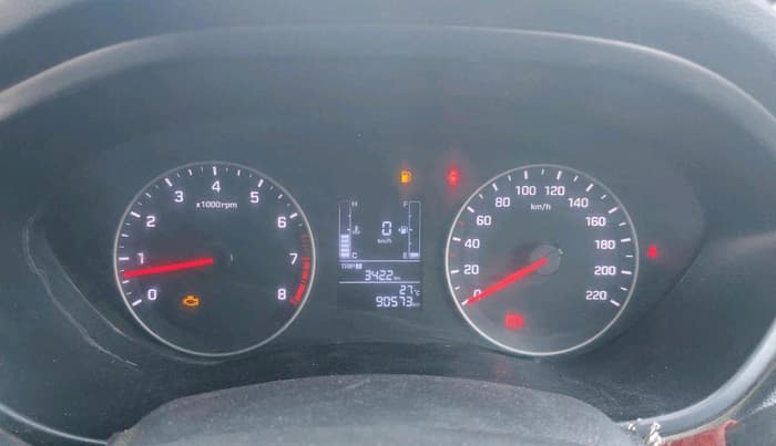 2019 Hyundai Elite i20 SPORTZ PLUS 1.2 DUAL TONE, Petrol, Manual, 90,573 km, interior