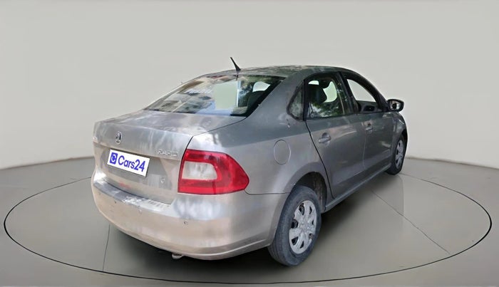 2012 Skoda Rapid AMBITION 1.6 TDI CR MT, Diesel, Manual, 1,50,557 km, exterior