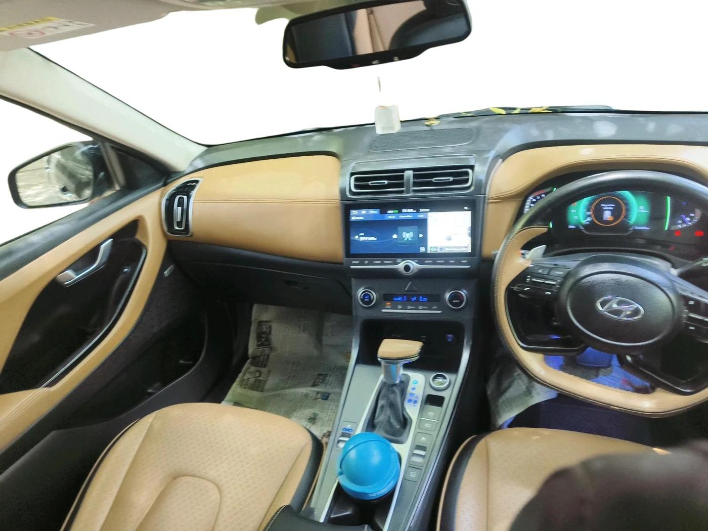 2021 Hyundai Creta SX (O) IVT 1.5 PETROL, Petrol, Automatic, 57,223 km, interior