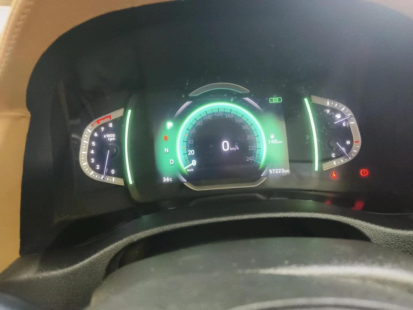 2021 Hyundai Creta SX (O) IVT 1.5 PETROL, Petrol, Automatic, 57,223 km, interior