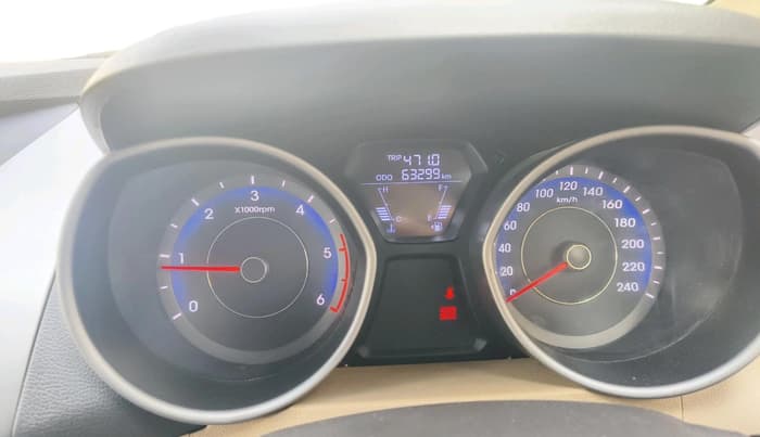2014 Hyundai New Elantra 1.6 SX MT DIESEL, Diesel, Manual, 63,299 km, interior