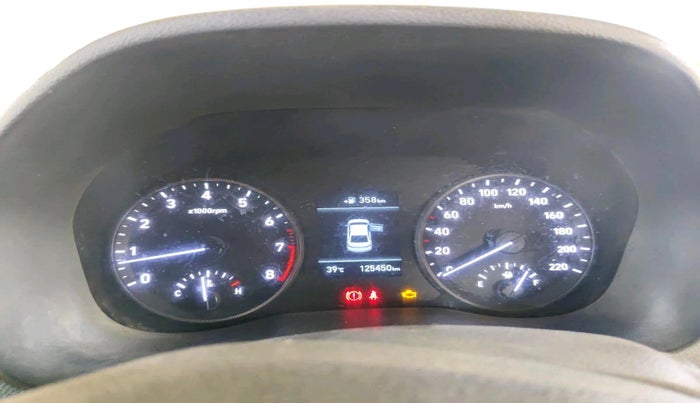 2018 Hyundai Verna 1.6 VTVT SX O, CNG, Manual, 1,25,450 km, interior
