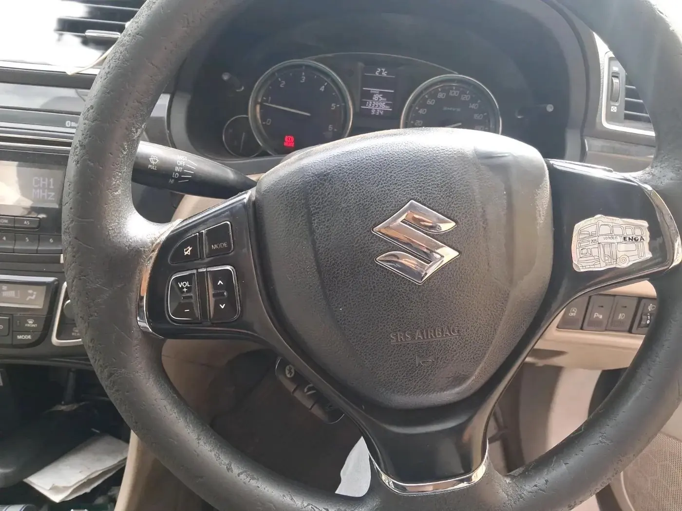 2016 Maruti Ciaz VDI+ SHVS, Diesel, Manual, 1,33,996 km, interior