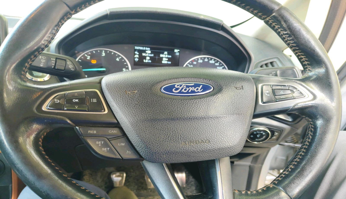 2019 Ford Ecosport TITANIUM 1.5L SPORTS(SUNROOF) DIESEL, Diesel, Manual, 72,758 km, interior