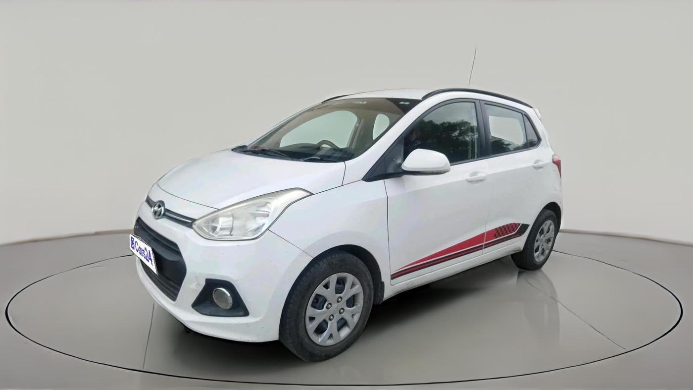 2016 Hyundai Grand i10 SPORTZ 1.2 KAPPA VTVT, Petrol, Manual, 1,10,888 km, exterior