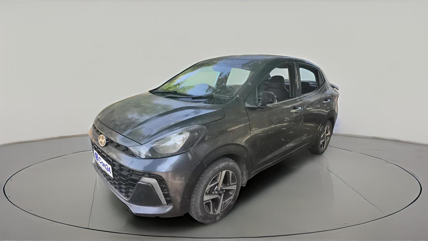 2023 Hyundai AURA SX 1.2 CNG, CNG, Manual, 74,671 km, exterior