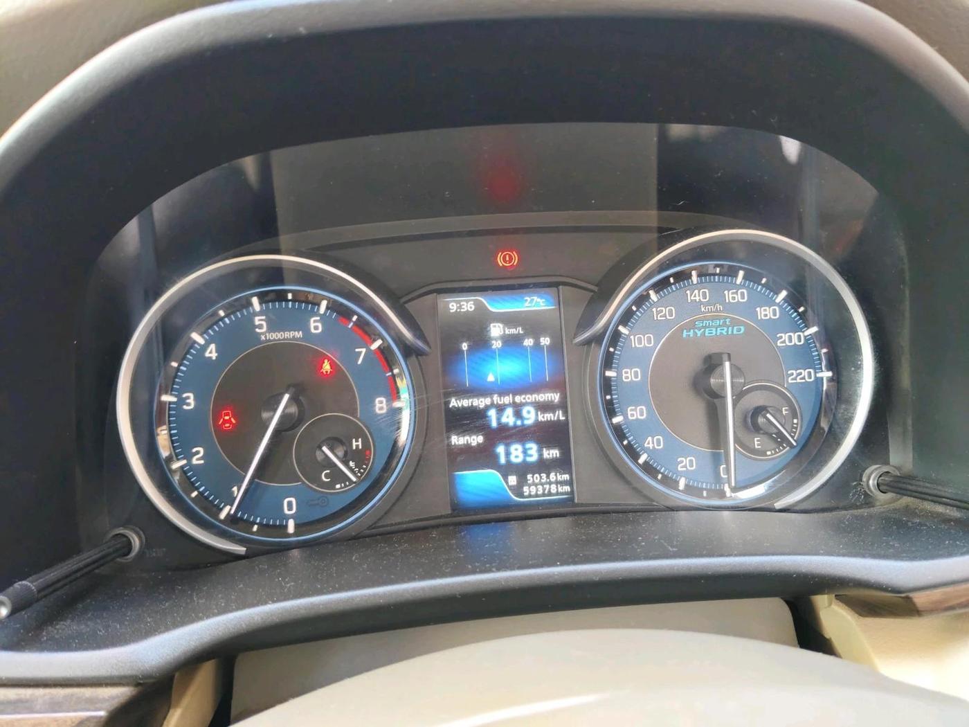 2020 Maruti Ertiga ZXI SHVS, Petrol, Manual, 60,300 km, interior