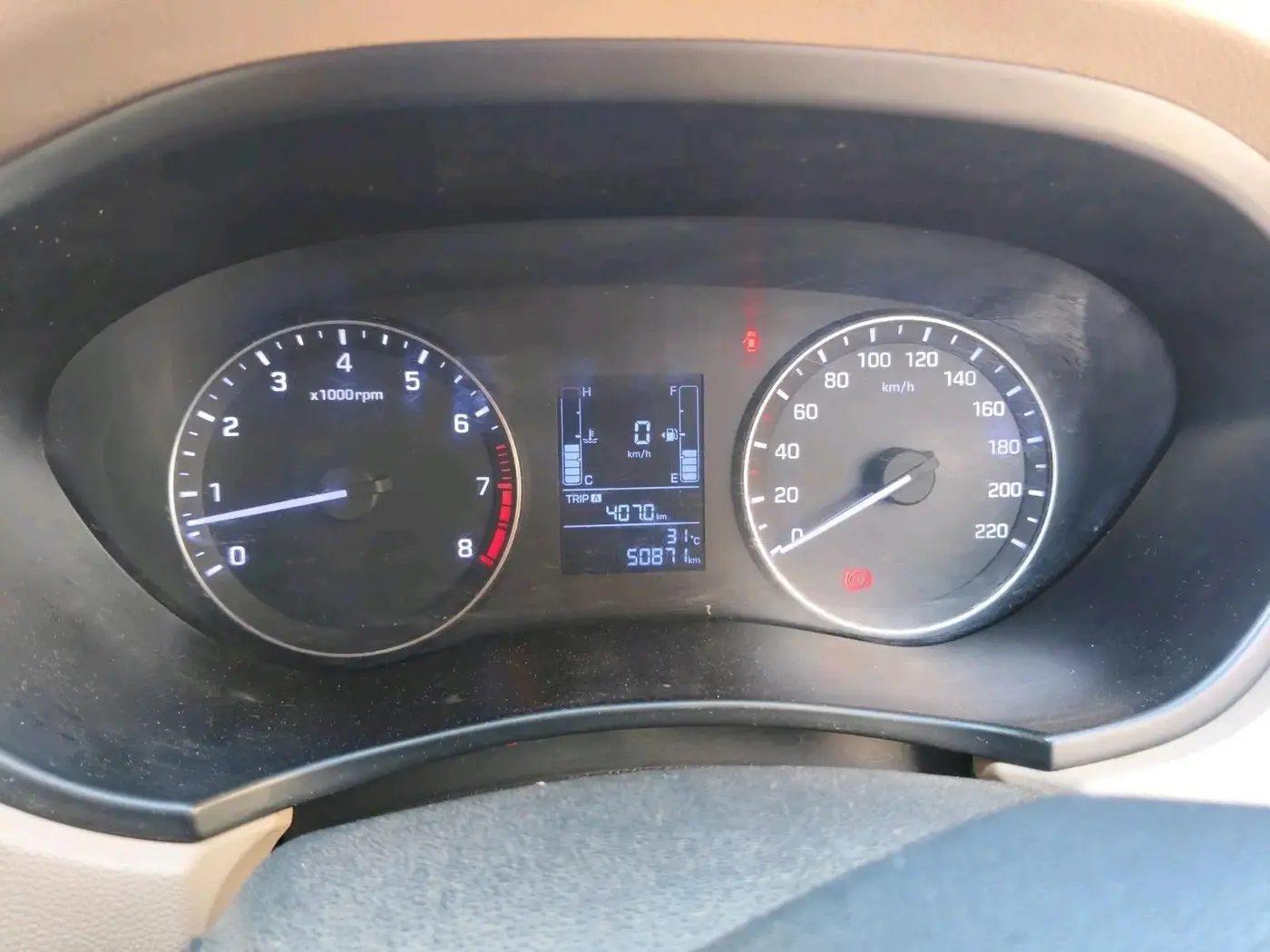 2016 Hyundai Elite i20 MAGNA 1.2, Petrol, Manual, 50,871 km, interior