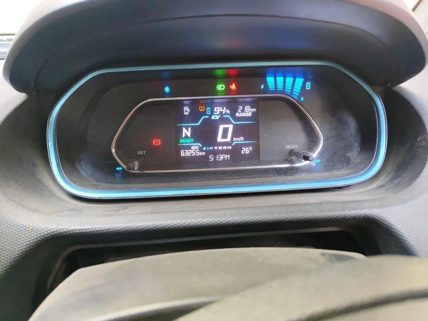 2022 Tata TIGOR EV XZ PLUS, Electric, Automatic, 63,275 km, interior
