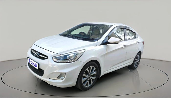 2014 Hyundai Verna FLUIDIC 1.6 CRDI SX OPT AT, Diesel, Automatic, 1,00,328 km, exterior