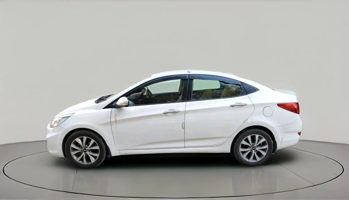 2014 Hyundai Verna FLUIDIC 1.6 CRDI SX OPT AT, Diesel, Automatic, 1,00,328 km, exterior