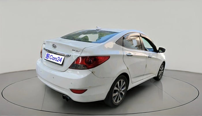 2014 Hyundai Verna FLUIDIC 1.6 CRDI SX OPT AT, Diesel, Automatic, 1,00,328 km, exterior