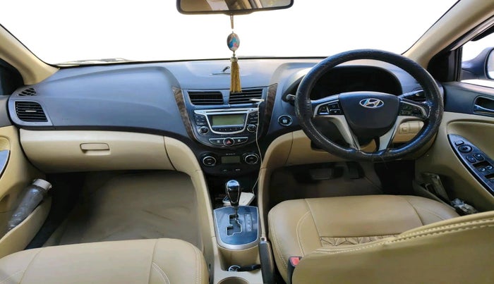 2014 Hyundai Verna FLUIDIC 1.6 CRDI SX OPT AT, Diesel, Automatic, 1,00,328 km, interior