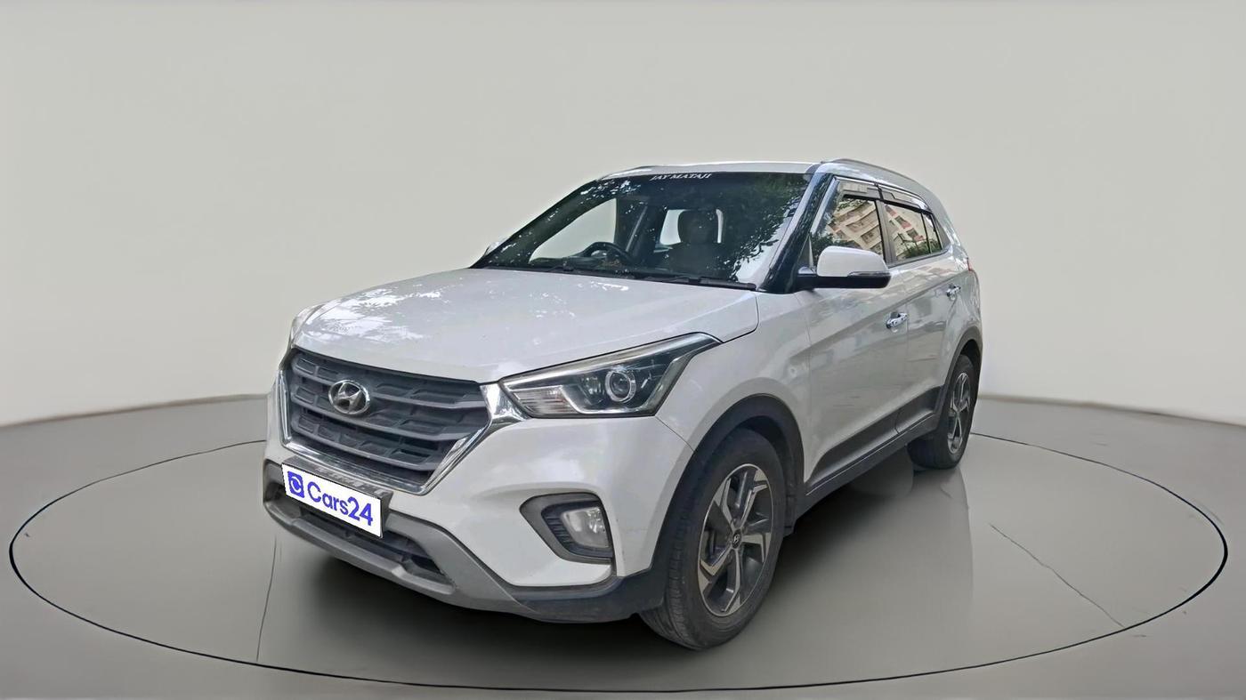 2019 Hyundai Creta SX AT 1.6 DIESEL, Diesel, Automatic, 93,752 km, exterior