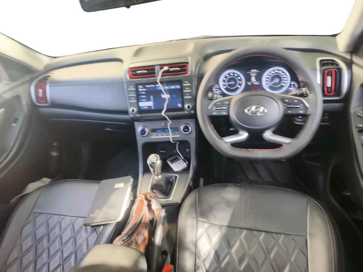 2023 Hyundai Creta S PLUS KNIGHT 1.5 PETROL, Petrol, Manual, 35,215 km, interior