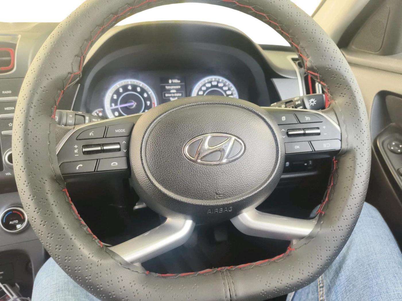 2023 Hyundai Creta S PLUS KNIGHT 1.5 PETROL, Petrol, Manual, 35,215 km, interior