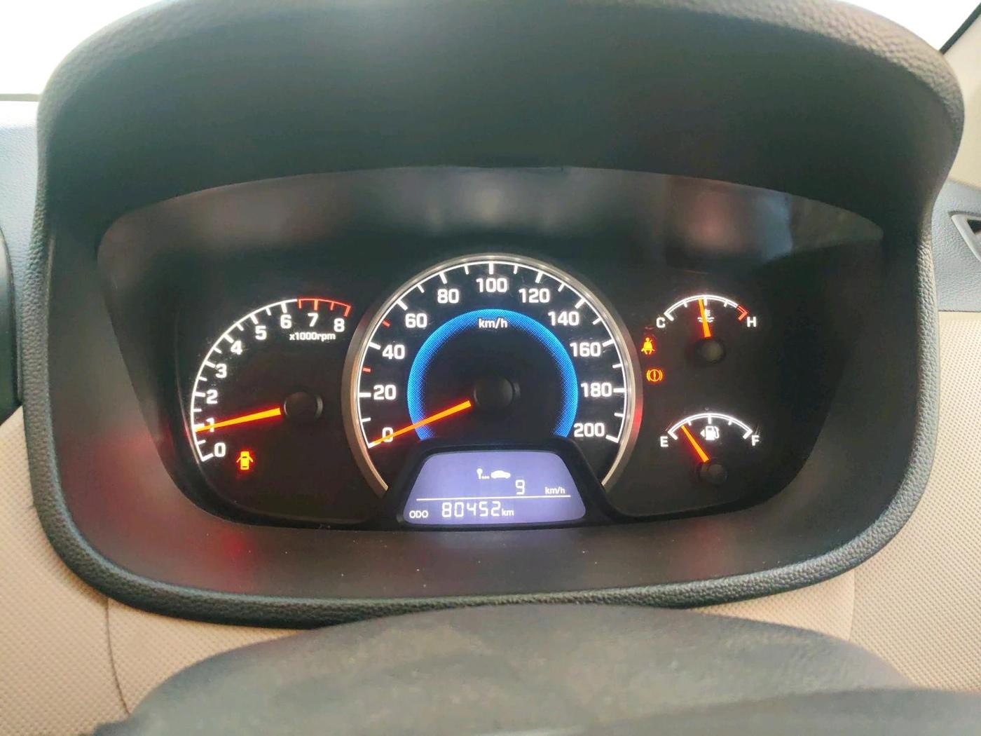 2018 Hyundai Grand i10 SPORTZ 1.2 KAPPA VTVT, Petrol, Manual, 80,452 km, interior