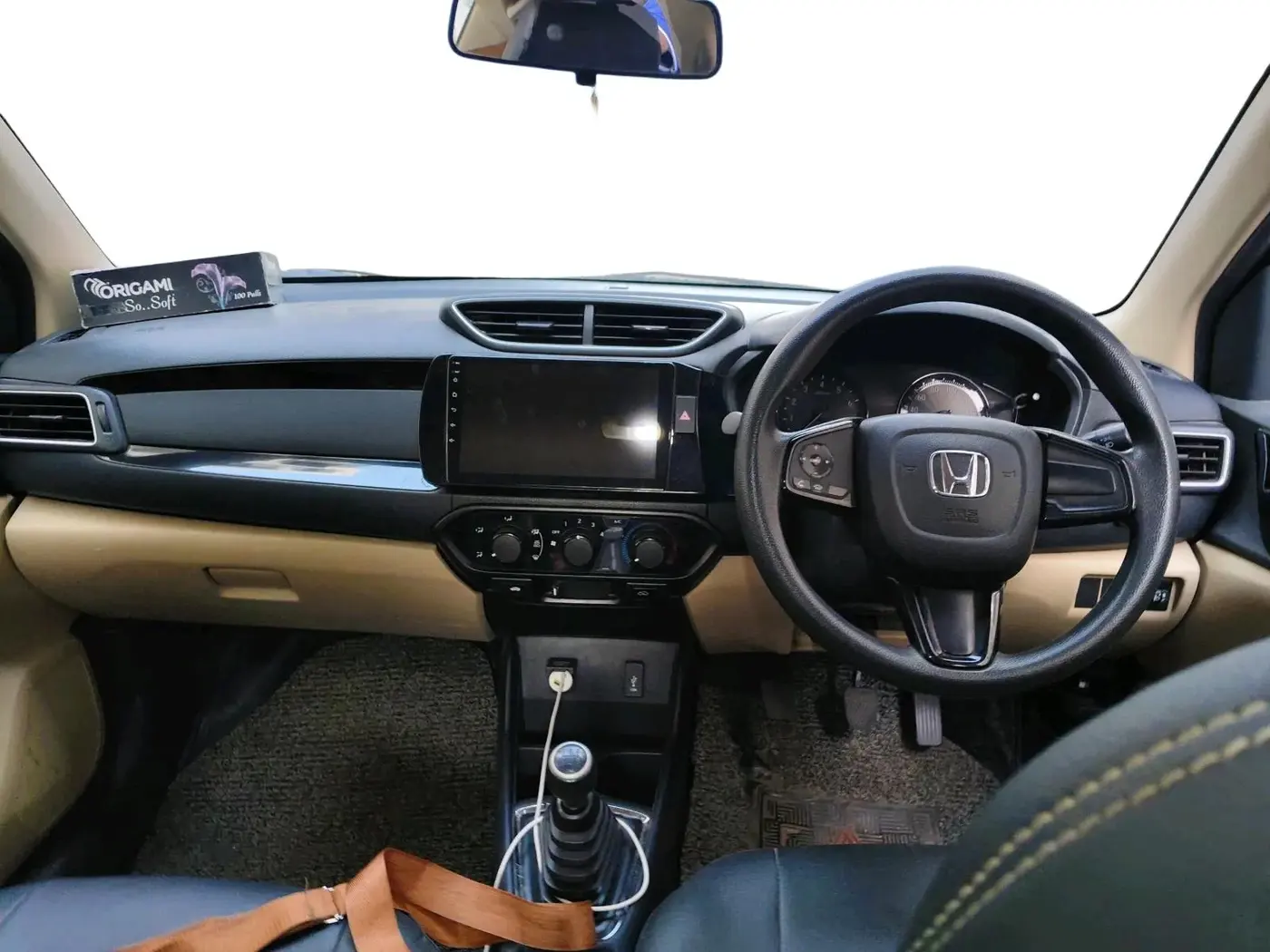 2019 Honda Amaze 1.2L I-VTEC S, CNG, Manual, 95,069 km, interior