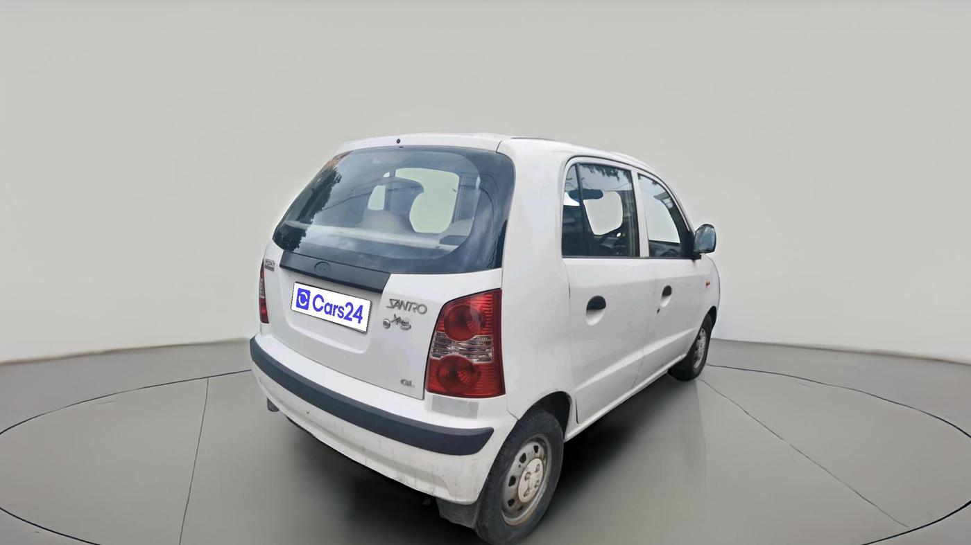 2011 Hyundai Santro Xing GL, CNG, Manual, 1,85,110 km, exterior