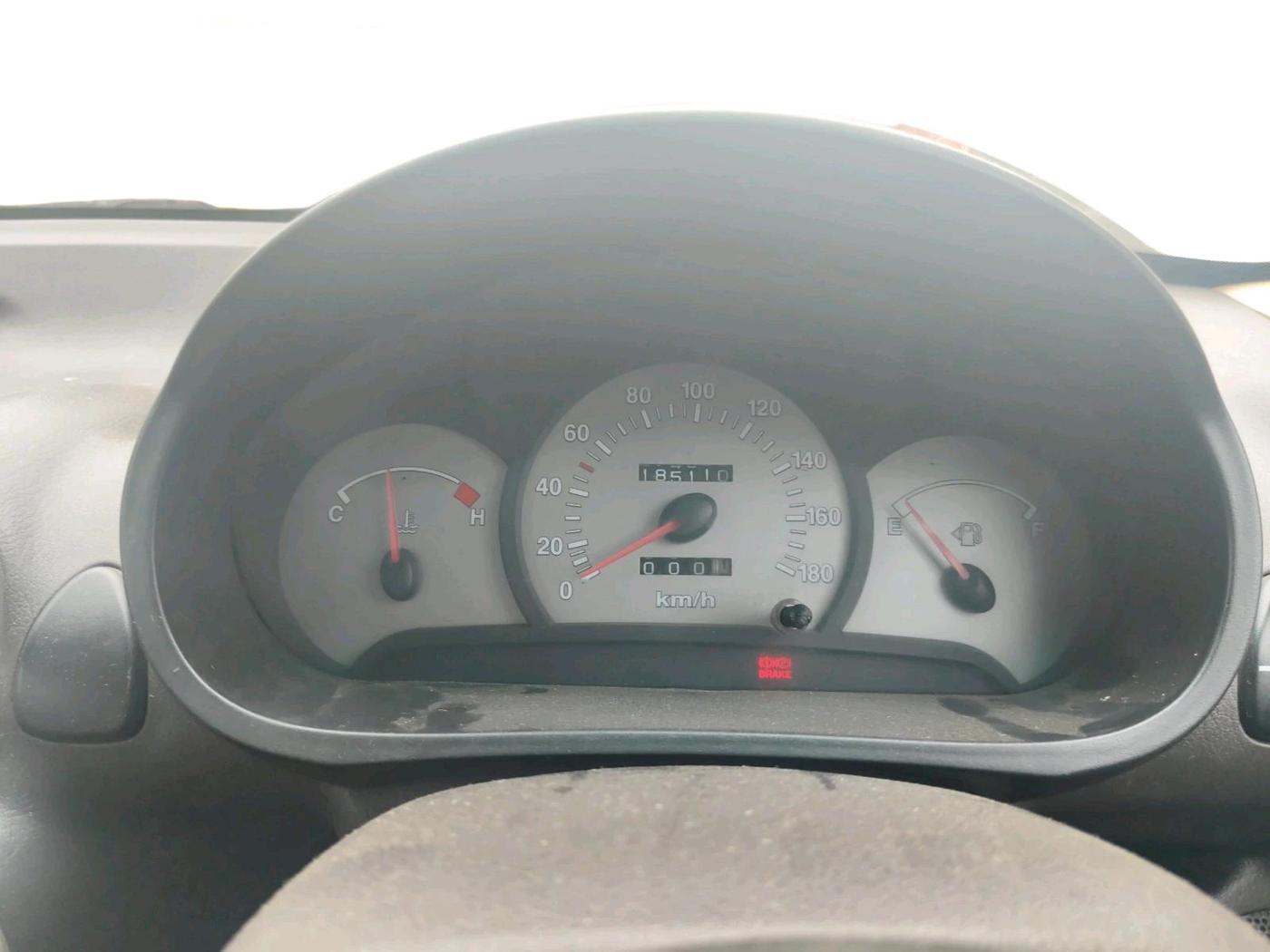 2011 Hyundai Santro Xing GL, CNG, Manual, 1,85,110 km, interior