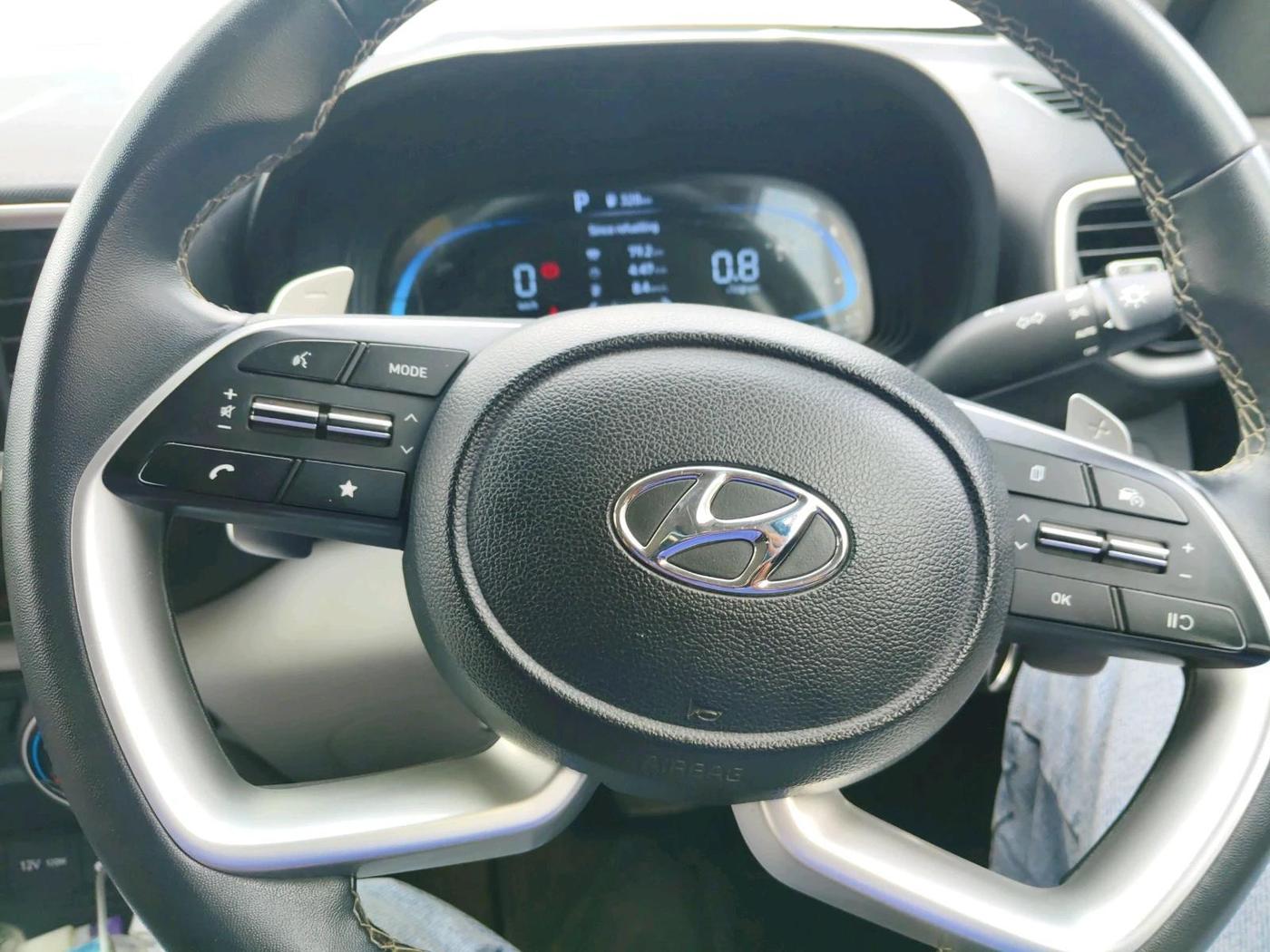 2023 Hyundai VENUE S (O) 1.0 Turbo Petrol DCT, Petrol, Automatic, 15,929 km, interior