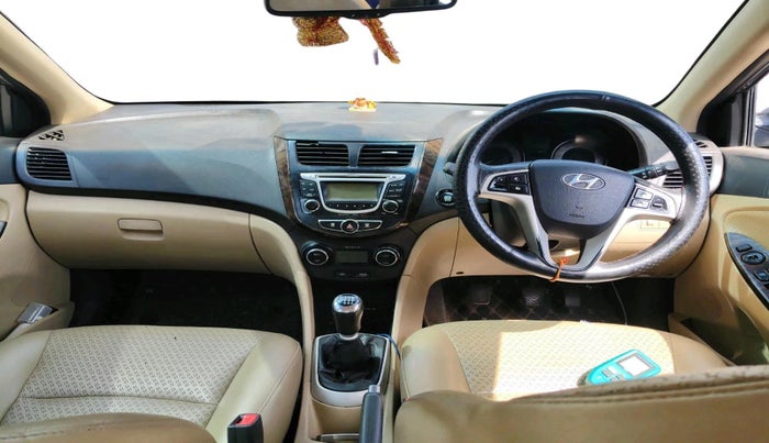 2014 Hyundai Verna FLUIDIC 1.6 CRDI SX, Diesel, Manual, 86,283 km, interior