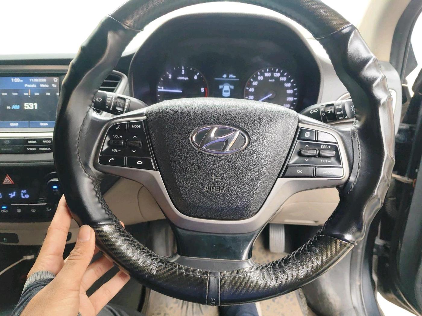 2018 Hyundai Verna 1.6 SX (O) CRDI MT, Diesel, Manual, 1,29,763 km, interior