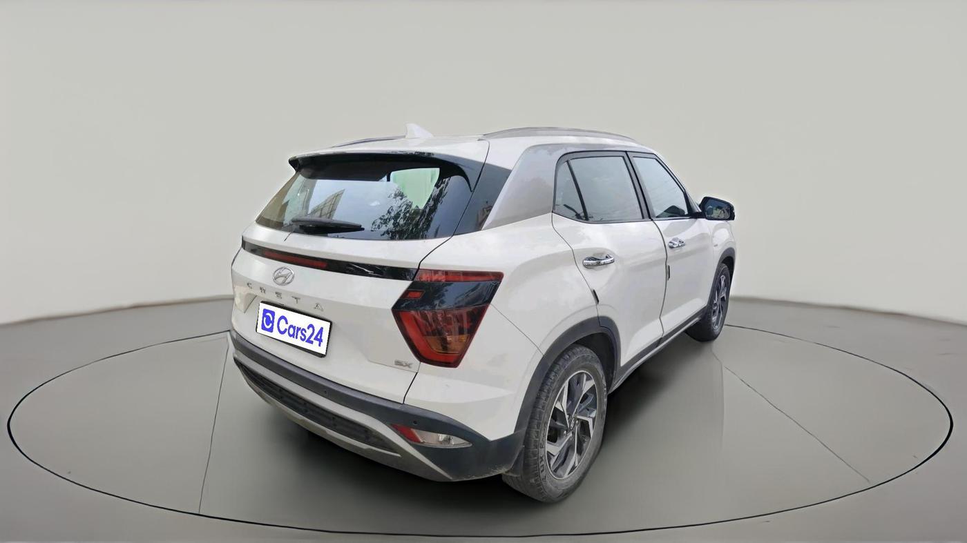 2022 Hyundai Creta SX (O) AT 1.5 DIESEL, Diesel, Automatic, 38,137 km, exterior