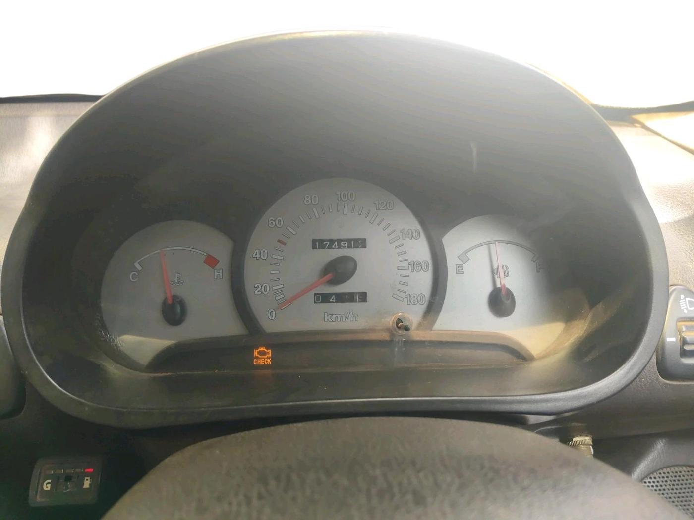 2012 Hyundai Santro Xing GLS, CNG, Manual, 1,74,912 km, interior