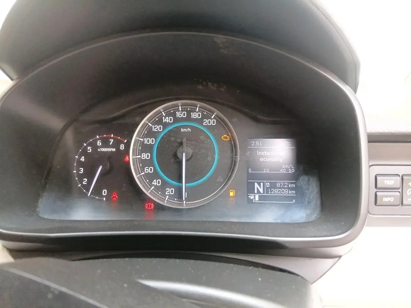 2018 Maruti IGNIS ZETA 1.2 AMT, CNG, Automatic, 1,28,209 km, interior