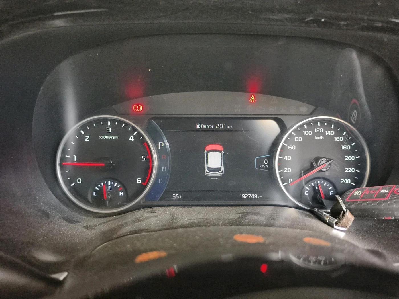 2020 KIA SELTOS GTX PLUS AT 1.5 DIESEL, Diesel, Automatic, 92,749 km, interior