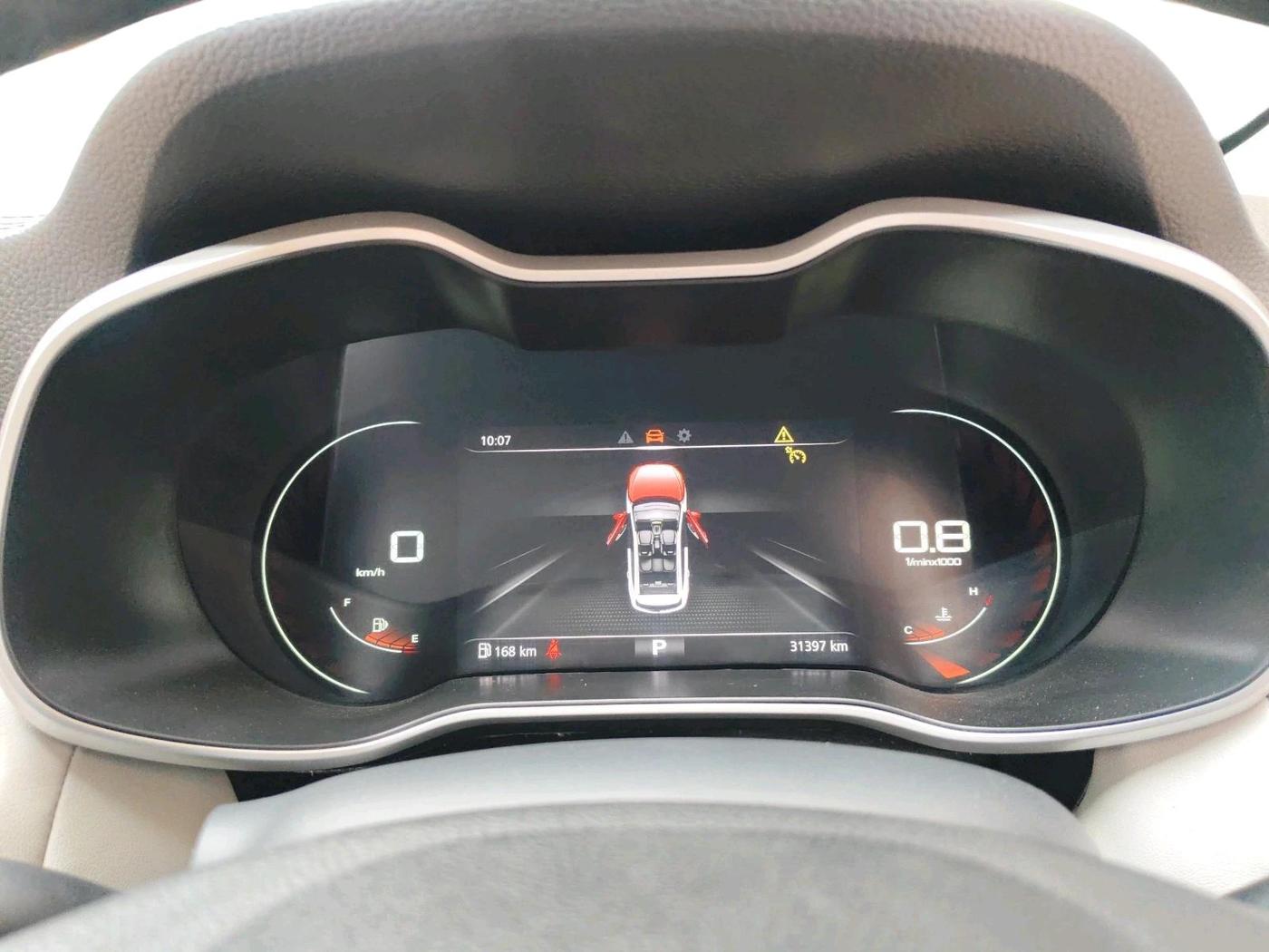 2022 MG ASTOR SHARP 1.5 CVT, Petrol, Automatic, 31,397 km, interior