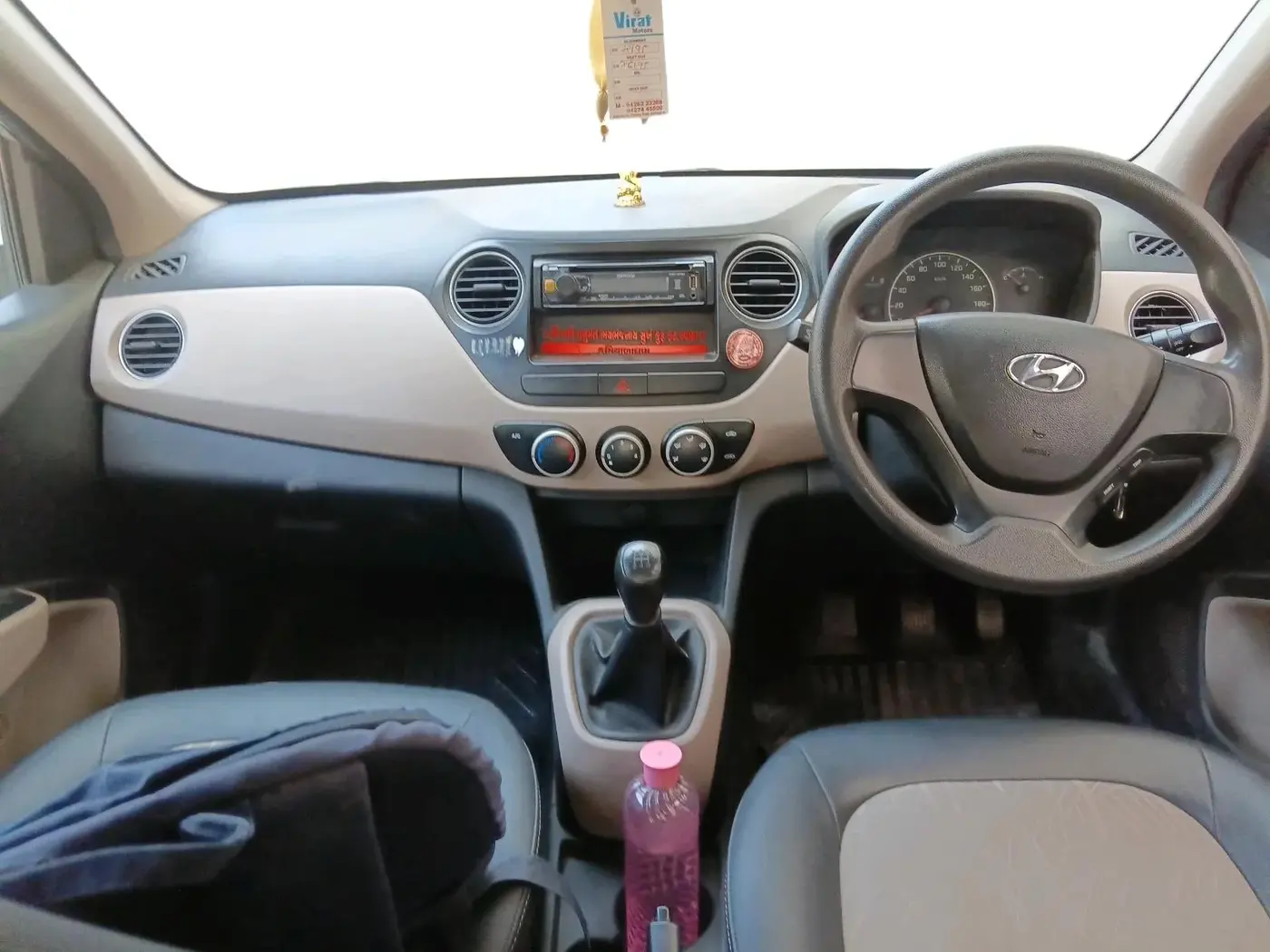 2017 Hyundai Grand i10 MAGNA 1.2 KAPPA VTVT, CNG, Manual, 72,620 km, interior
