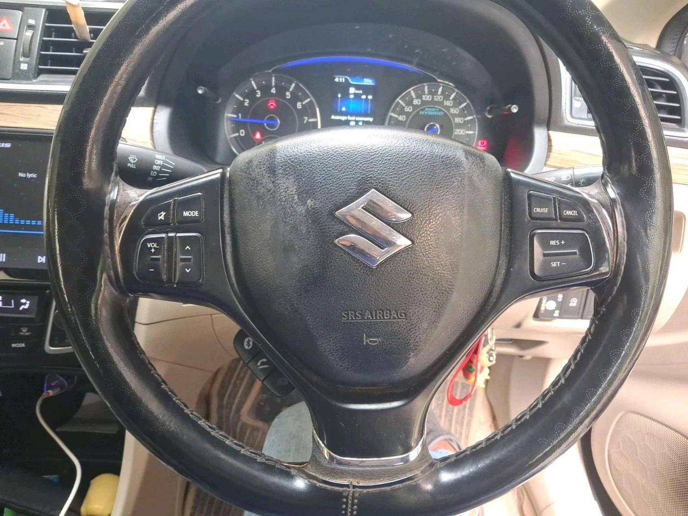 2019 Maruti Ciaz DELTA 1.5 SHVS MT PETROL, CNG, Manual, 81,596 km, interior