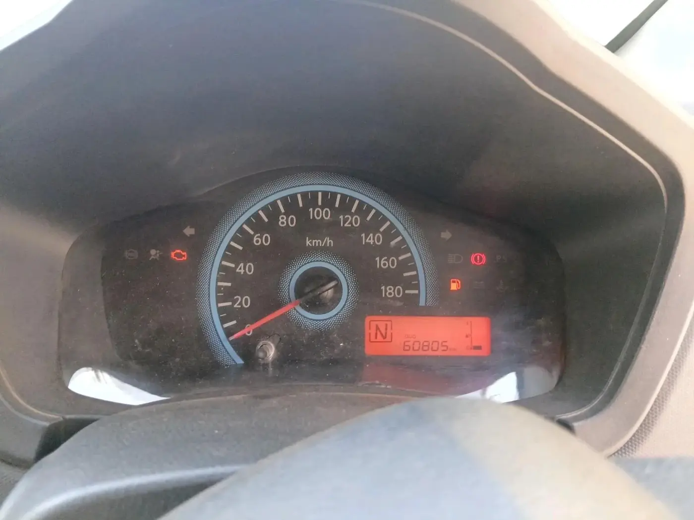 2018 Datsun Redi Go T(O) 1.0 AMT, CNG, Automatic, 60,805 km, interior