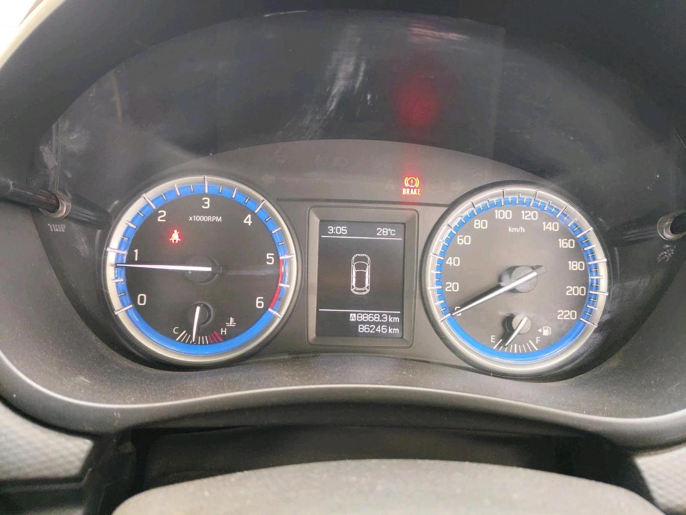 2017 Maruti S Cross ZETA 1.3, Diesel, Manual, 86,246 km, interior