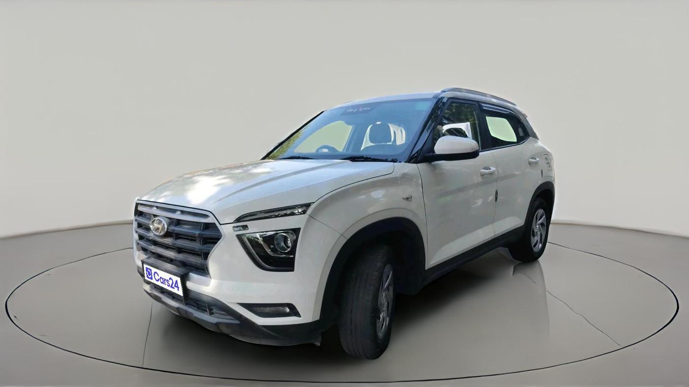 2023 Hyundai Creta E 1.5 PETROL, Petrol, Manual, 80,380 km, exterior