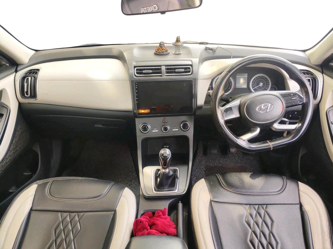 2023 Hyundai Creta E 1.5 PETROL, Petrol, Manual, 80,380 km, interior