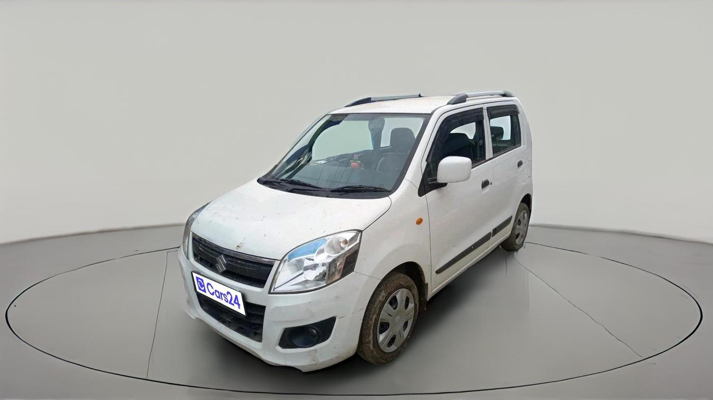 2017 Maruti Wagon R 1.0 VXI, Petrol, Manual, 38,495 km, exterior