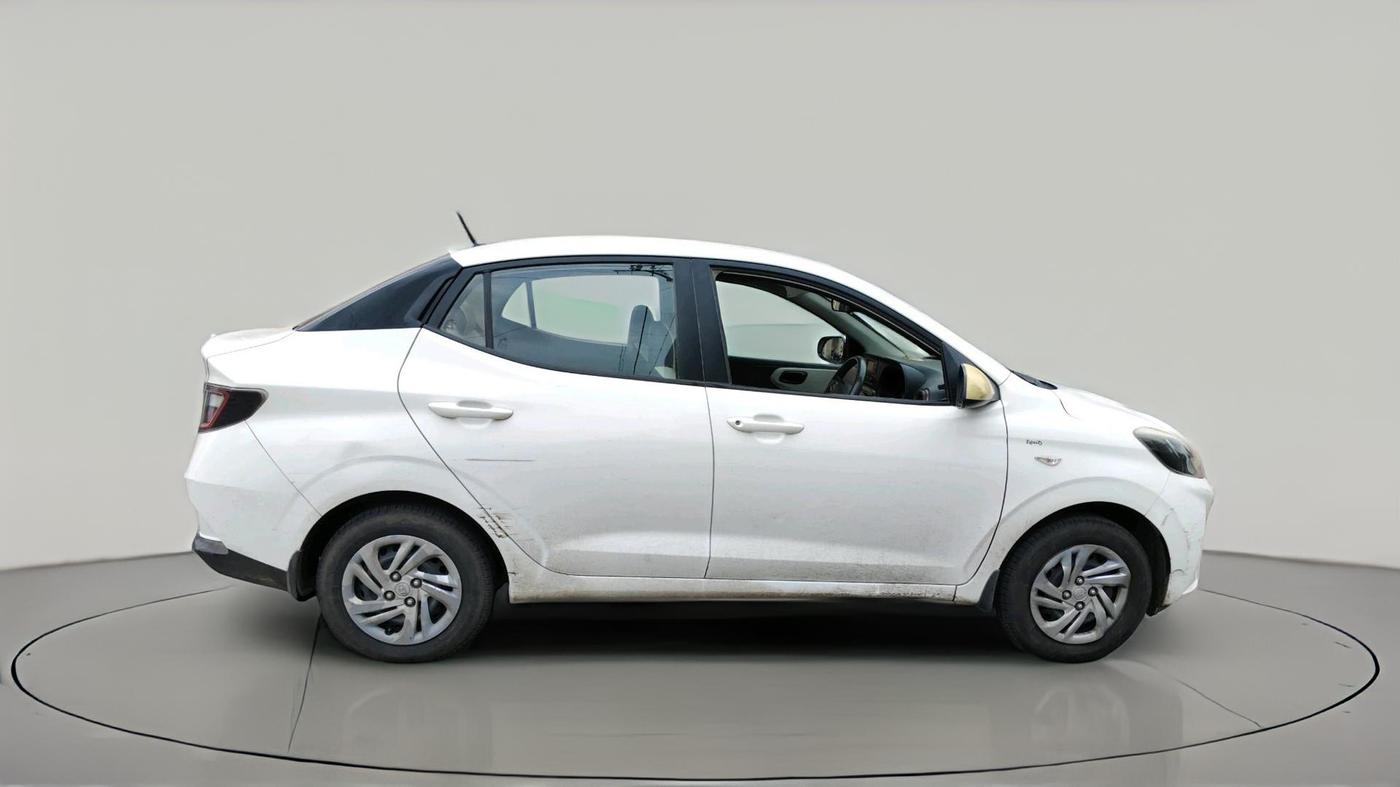 2021 Hyundai AURA S 1.2 CNG, CNG, Manual, 98,862 km, exterior