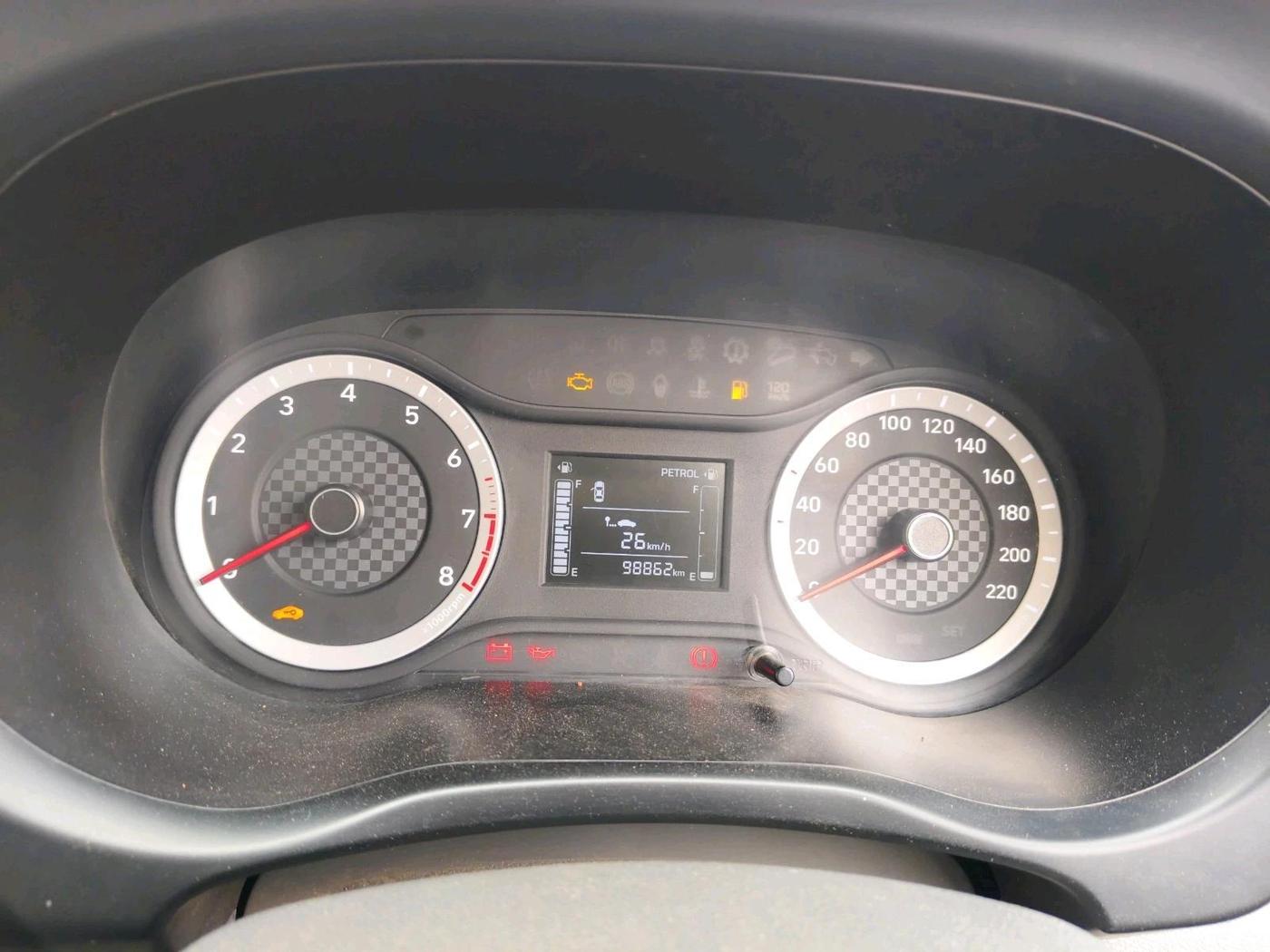 2021 Hyundai AURA S 1.2 CNG, CNG, Manual, 98,862 km, interior